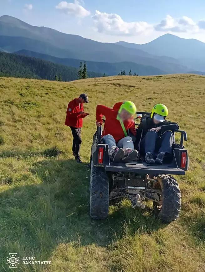 Говерла, Петрос, Піп Іван: що варто знати, щоб безпечно зійти на вершини Карпат 14 Рятувальники закликають туристів розраховувати свої сили / фото ГУ ДСНС у Закарпатській області