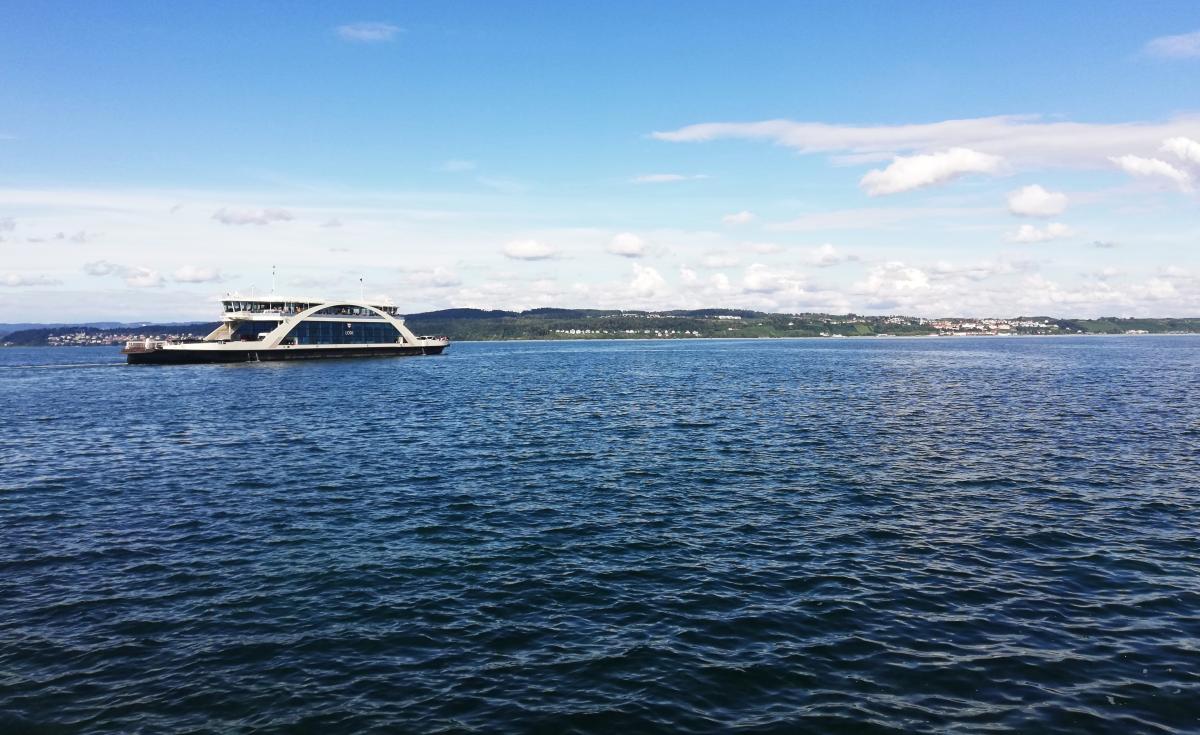 Констанц: німецьке місто з дивакуватими скульптурами на неосяжному Боденському озері 3 Боденське озеро є судоходним / фото Марина Григоренко