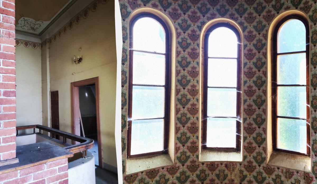 Костел у селі Майдан на Львівщині зсередини / колаж D.UA, фото Марина Григоренко