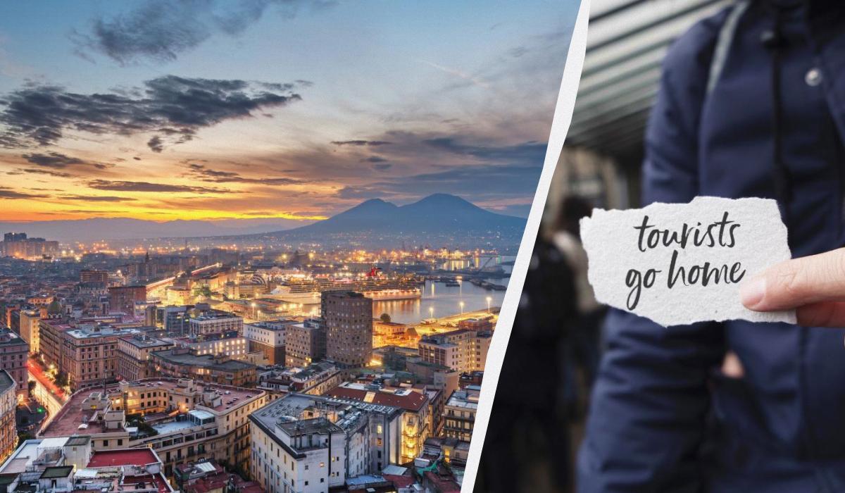 Жителі Неаполя страждають через туристів / колаж D.UA, фото ua.depositphotos.com