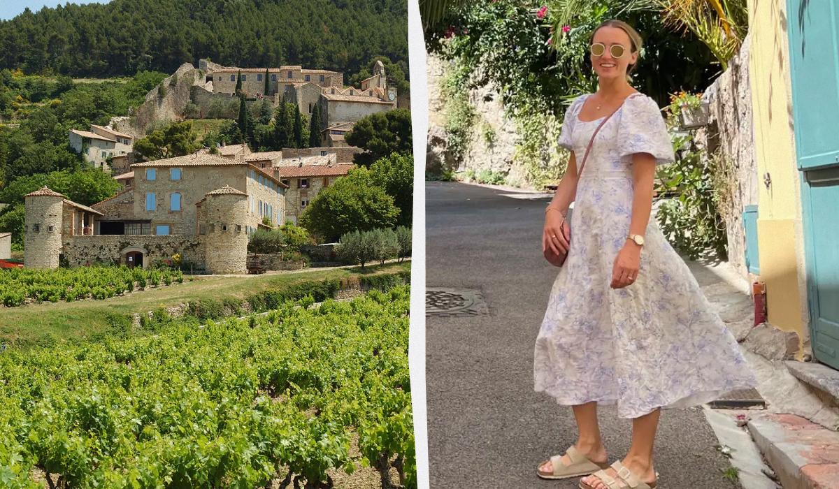 Прованс геть не схожий на Іль-де-Франс / колаж D.UA, фото, Рейчел Хозі, Вікіпедія