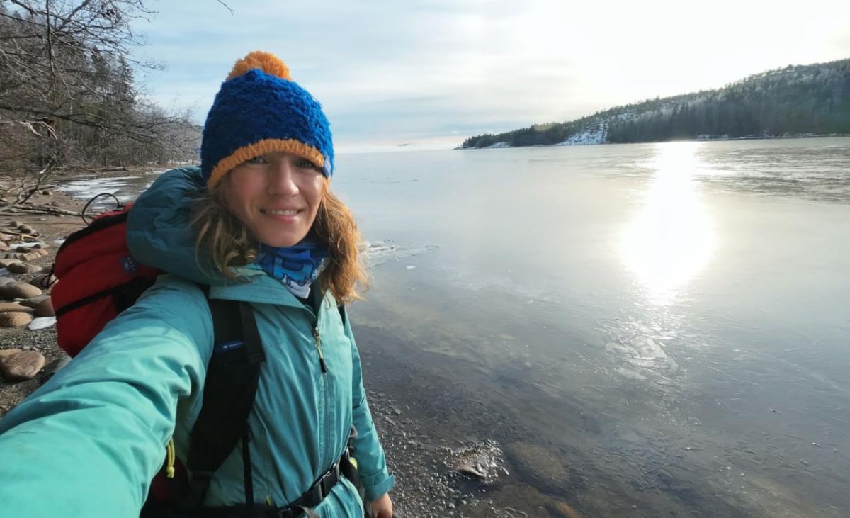 Подорож до Арктики це дорого, але Любові допомогли шанувальники її каналу / фото Facebook-сторінка Любові Бойко