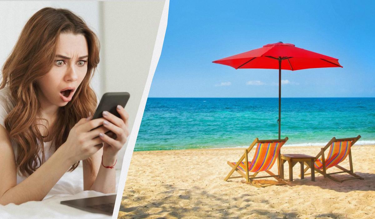 Смартфонам на пляжі загрожують три небезпеки / колаж D.UA, фото ua.depositphotos.com