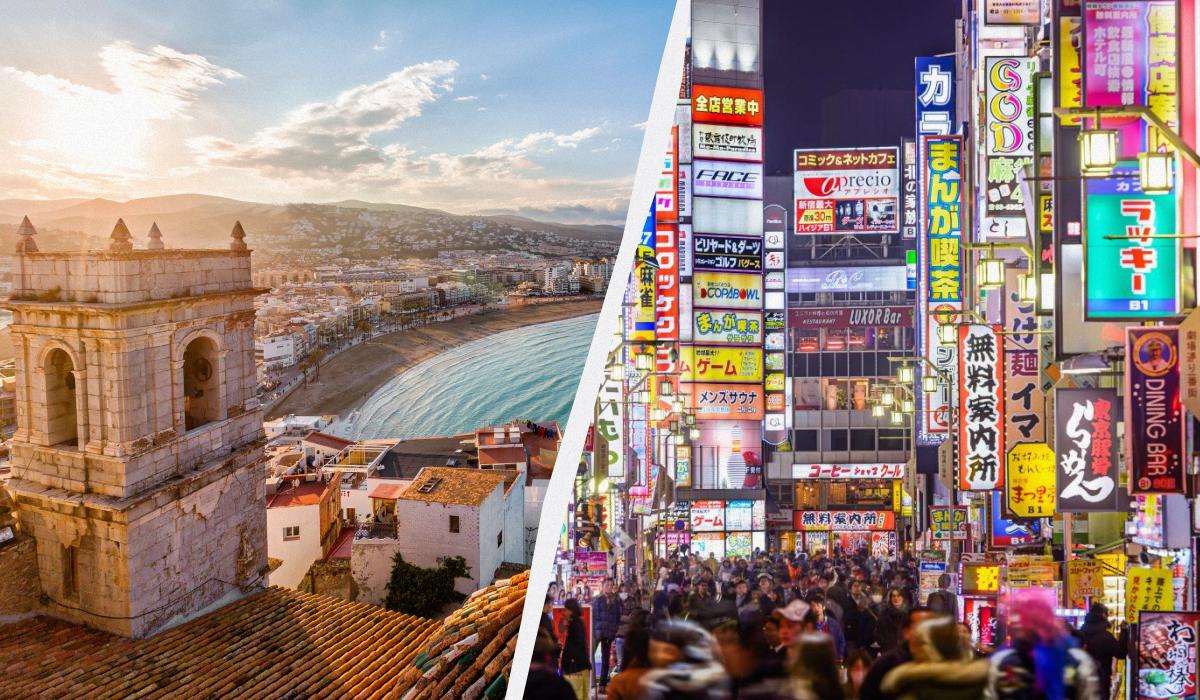 Валенсія і Токіо чудово підходять для відвідування у вересні / колаж D.UA, фото ua.depositphotos.com