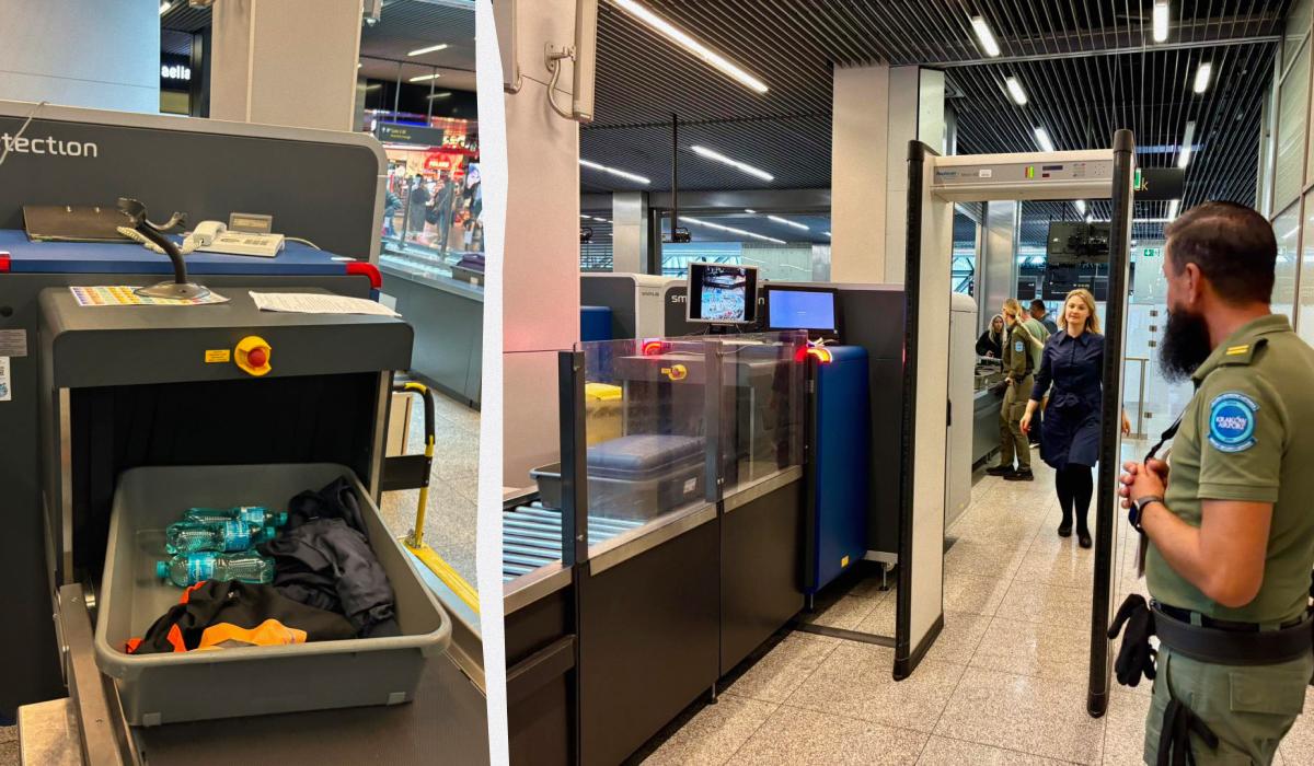 Другий за величиною аеропорт Польщі пом'якшує правила провезення рідин у ручній поклажі 1 Аеропорт Кракова пом'якшує норми провезення ручної поклажі / колаж D.UA, фото facebook.com/KrakowAirport/