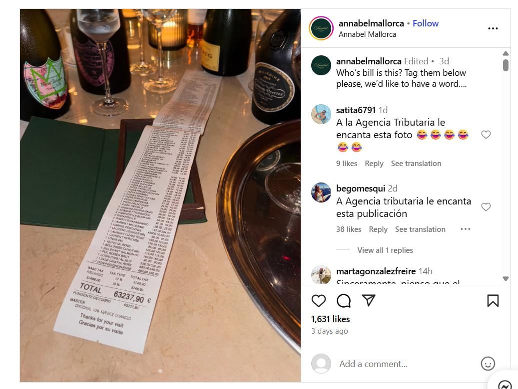 Іспанський ресторан виставив гостю рахунок, якого вистачило б на новий BMW (фото) 2 ск