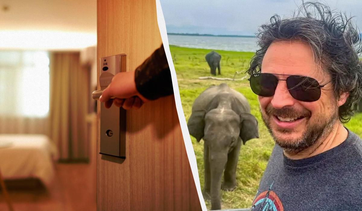 Досвідчений турист Еш Юрберг пожив у різних типах готелів у 100 країнах / колаж D.UA, фото ua.depositphotos.com, businessinsider.com (Ash Jurberg)