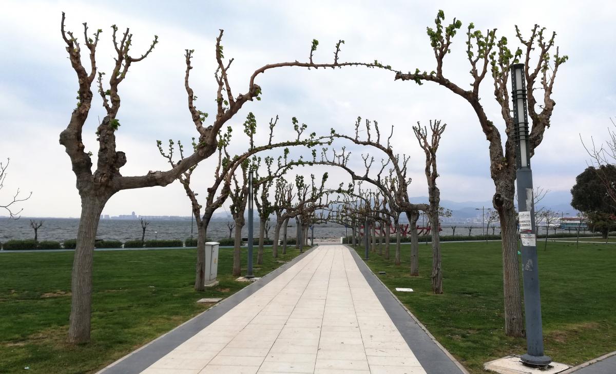 Набережна Ізміра підходить суто для прогулянок / фото Марина Григоренко