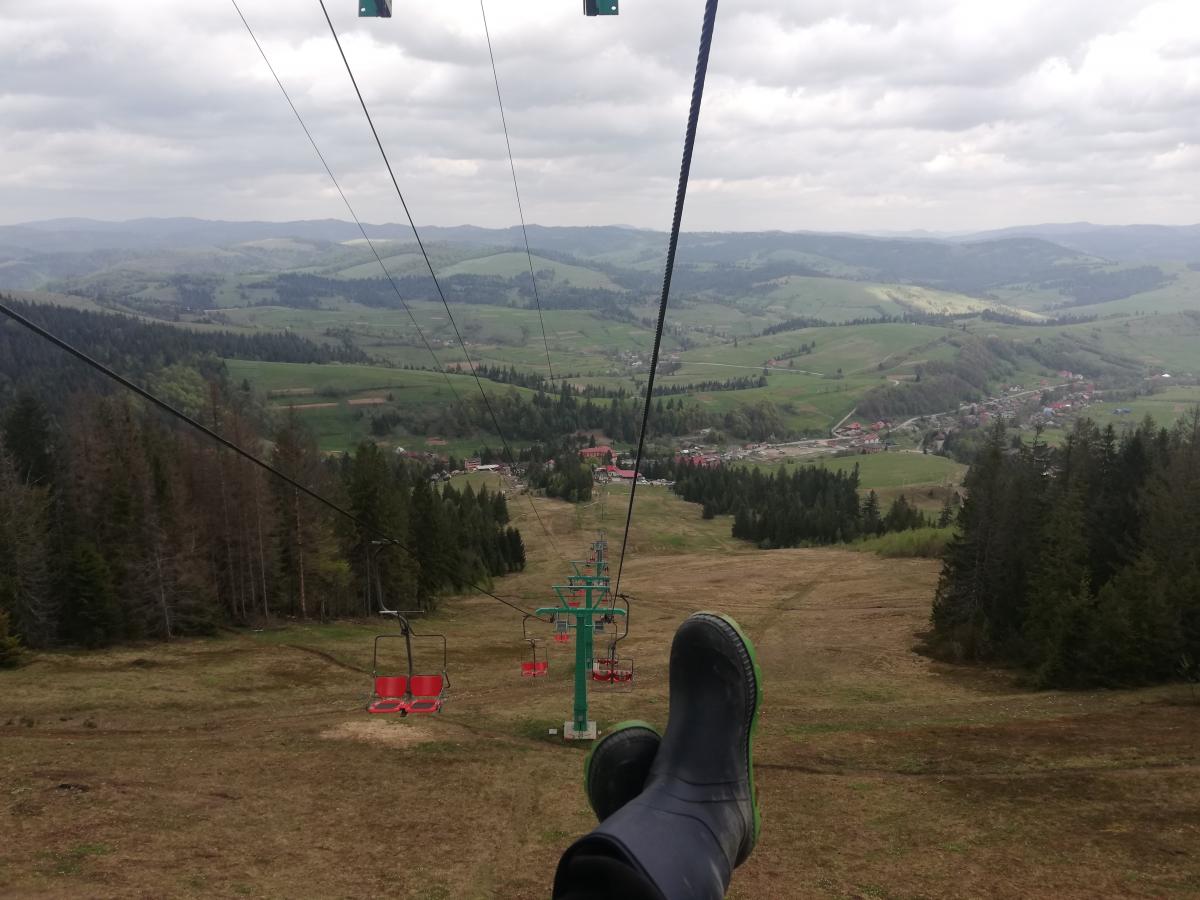 В Карпати восени: плюси і мінуси відпочинку в горах в міжсезоння 7 Осінній Пилипець також радує краєвидами / фото Марина Григоренко
