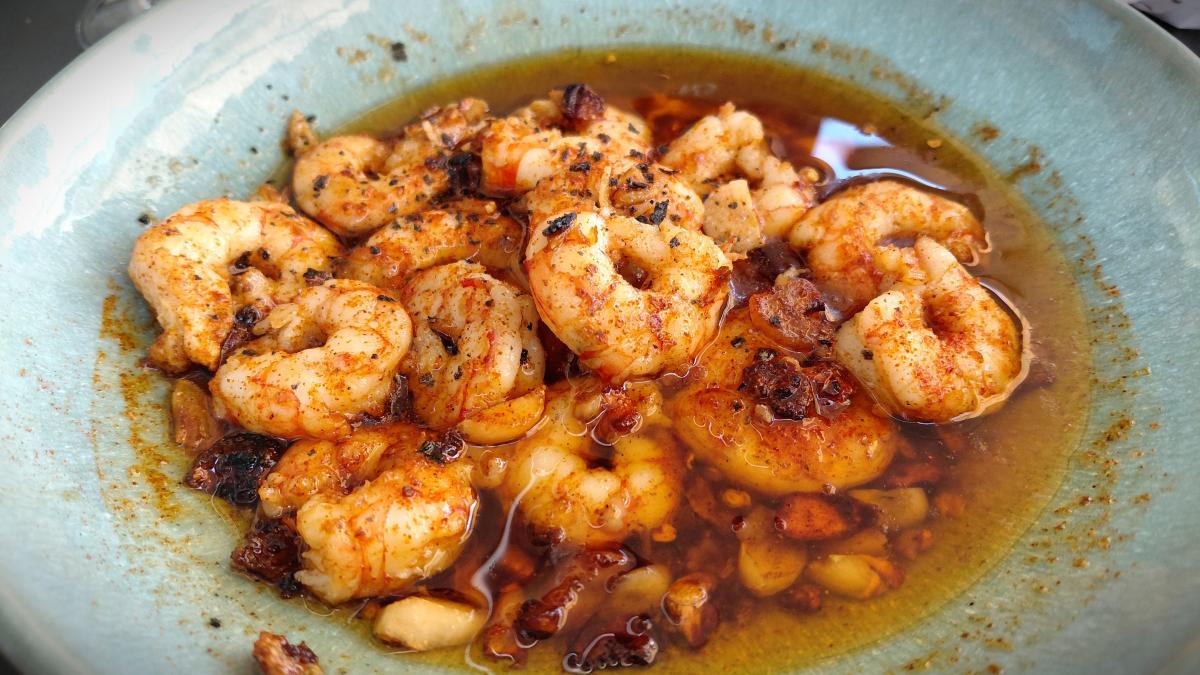 Іспанські креветки в часнику / фото Марина Григоренко