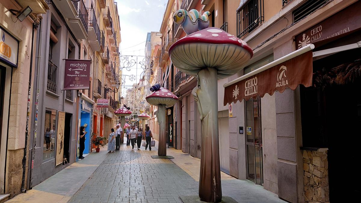 Грибна вуличка в Аліканте / фото Марина Григоренко