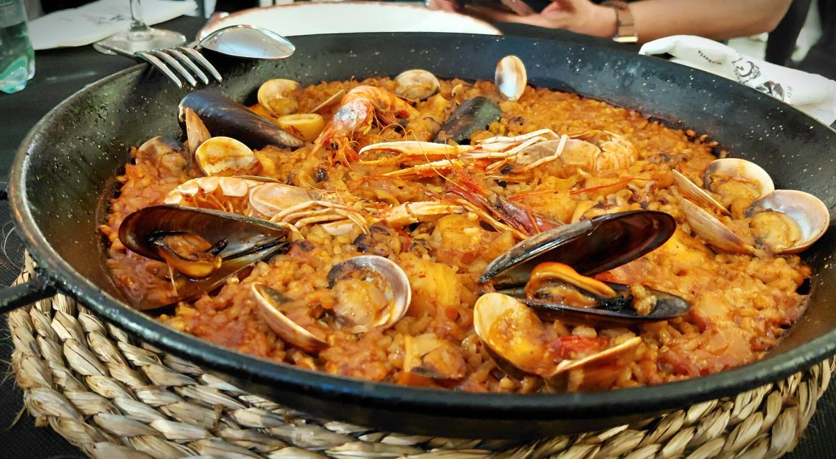 Паелья з морепродуктами в Аліканте / фото Марина Григоренко