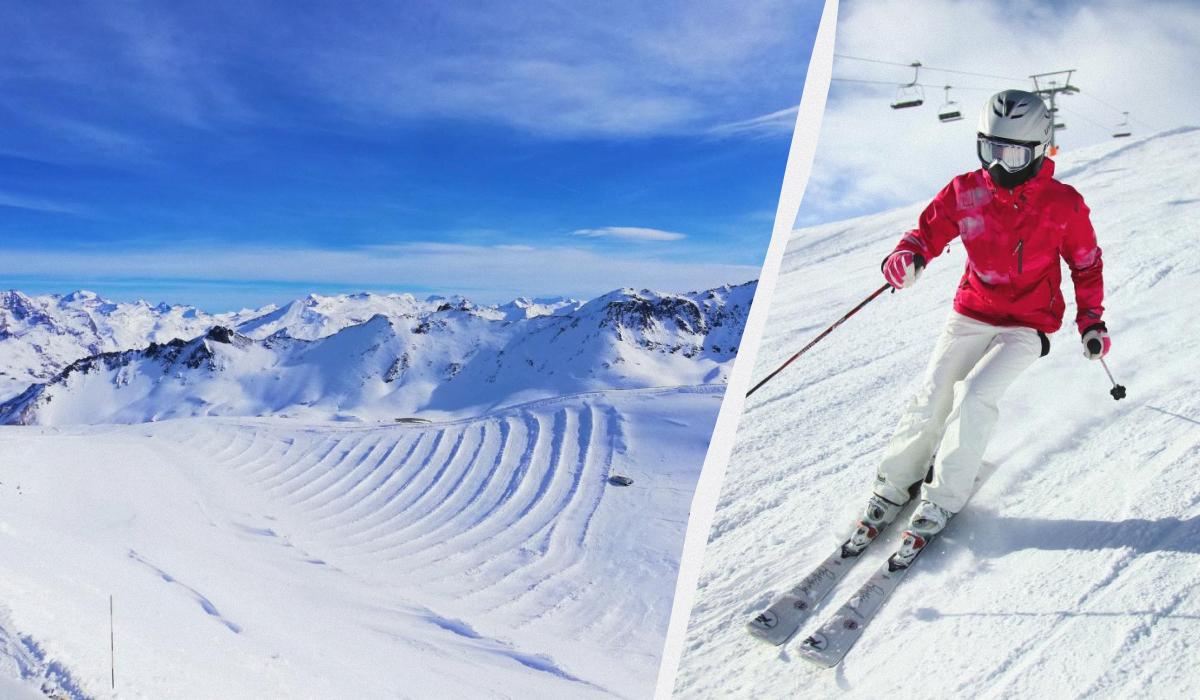 В Європі туристам доступні безліч чудових гірськолижних курортів / колаж D.UA, фото Марина Григоренко, ua.depositphotos.com