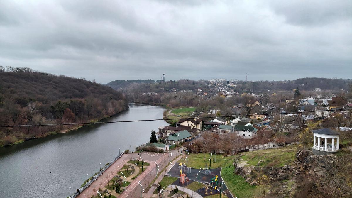 Набережна Житомира / фото Марина Григоренко