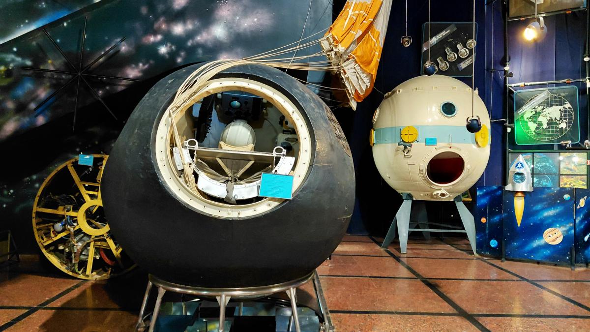 Музей космонавтики в Житомирі всередині / фото Марина Григоренко