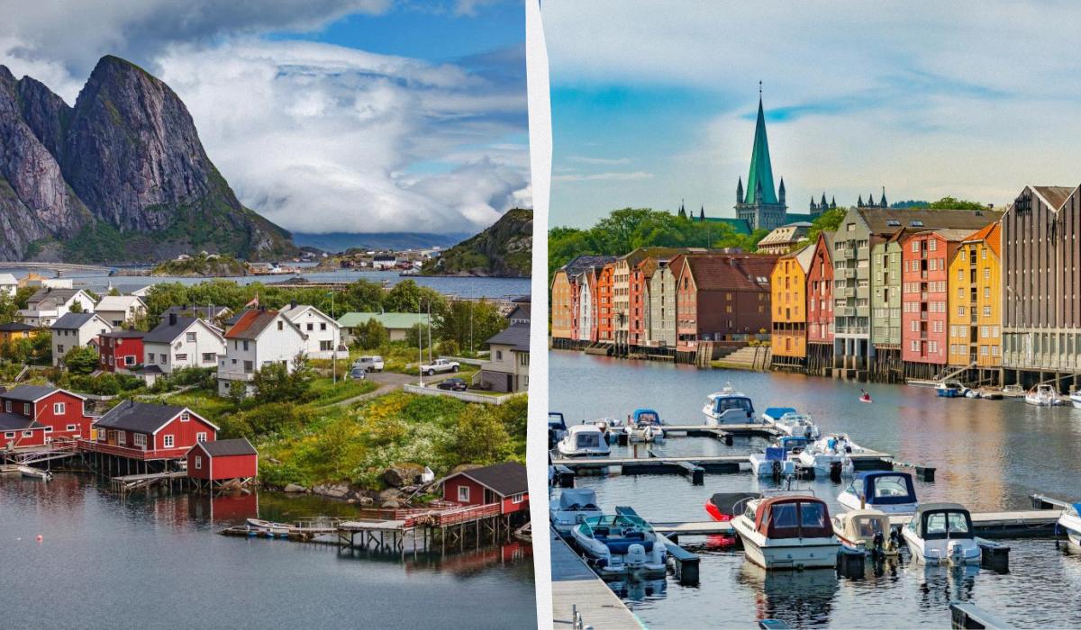 Така різна і прекрасна Норвегія / колаж D.UA, фото ua.depositphotos.com