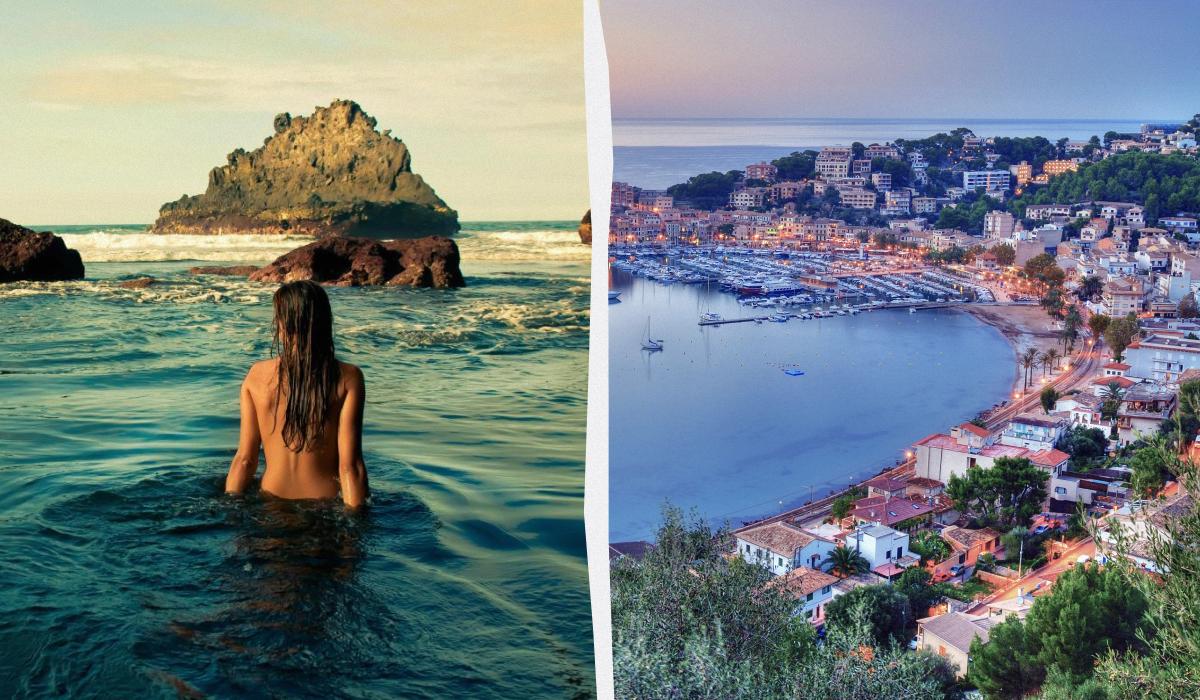 На Майорці протестують проти заборони нудистів на пляжах / колаж D.UA, фото ua.depositphotos.com