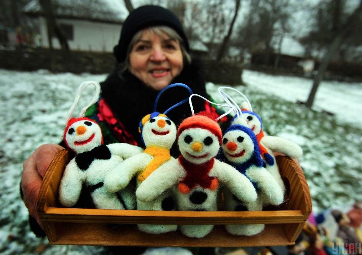 Різдво в Пирогові: у Києві відтворили автентичні українські обряди (фото)