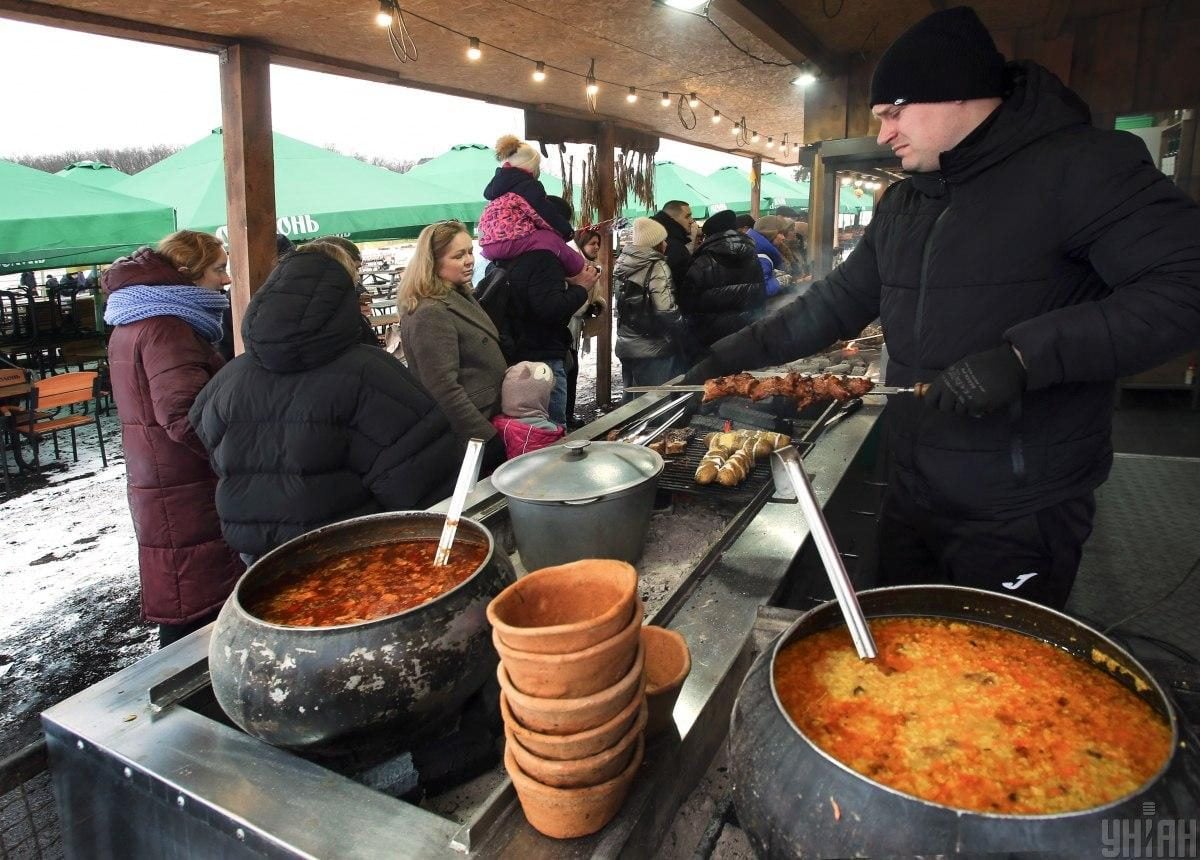 Різдво в Пирогові: у Києві відтворили автентичні українські обряди (фото)