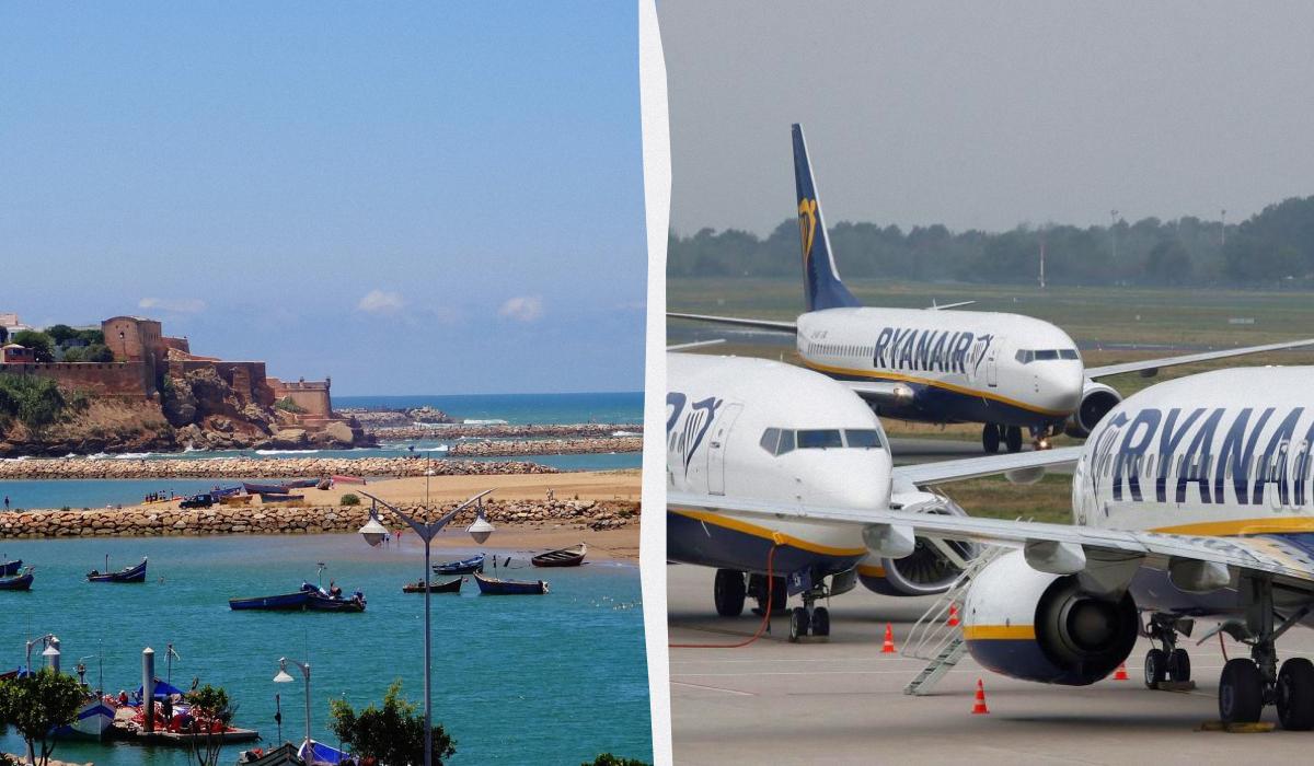 Ryanair розширює присутність у столиці Марокко / колаж D.UA, фото pixabay.com/Asuz, ua.depositphotos.com