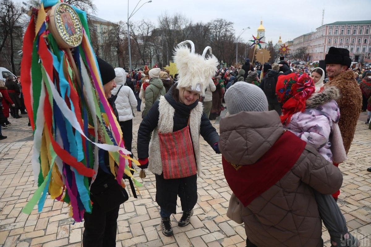 У Києві пройшла Різдвяна хода, присвячена захисникам України (фото)