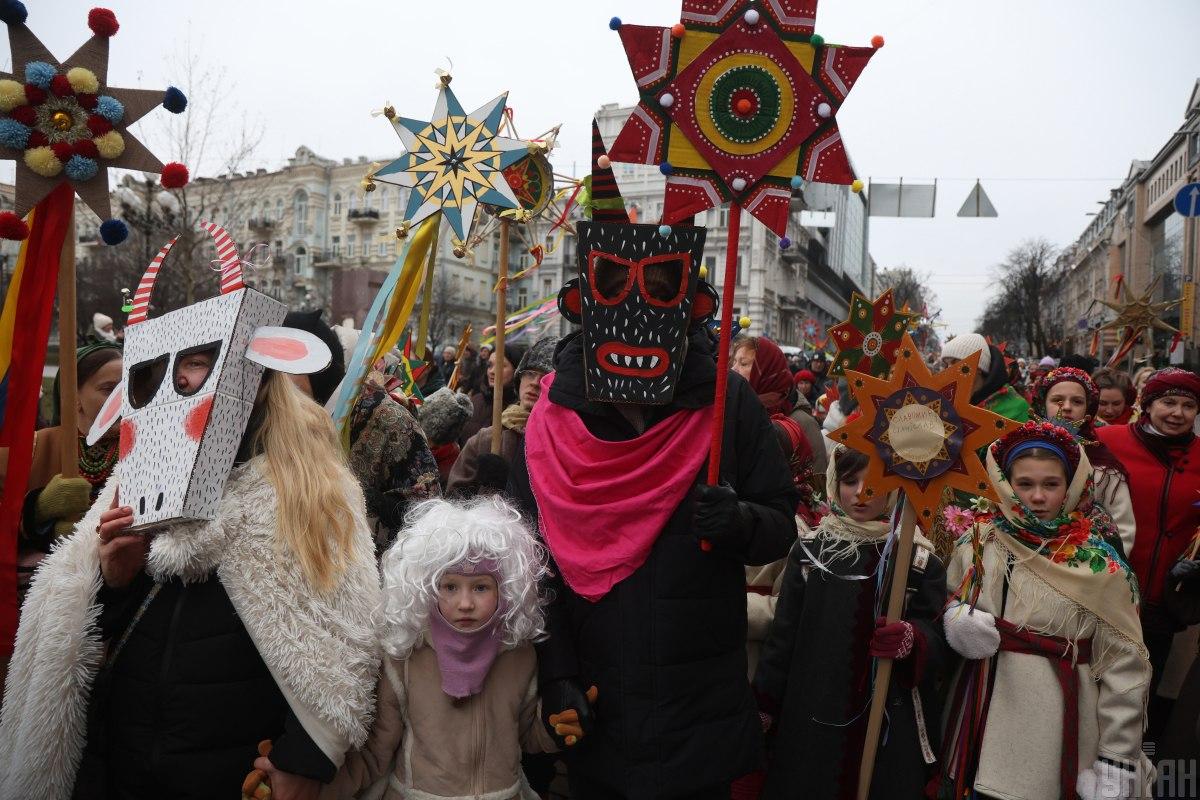 У Києві пройшла Різдвяна хода, присвячена захисникам України (фото)