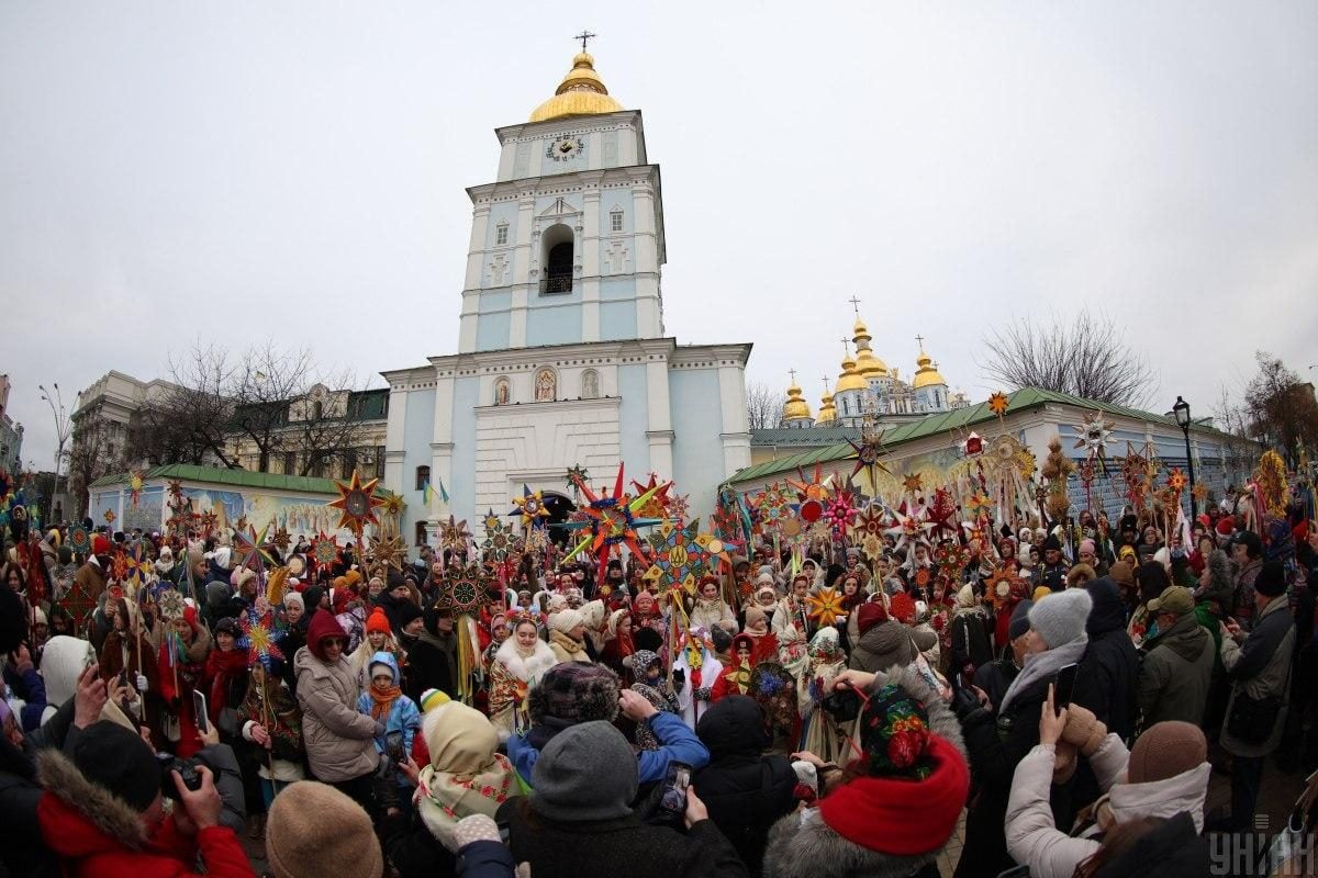 У Києві пройшла Різдвяна хода, присвячена захисникам України (фото)