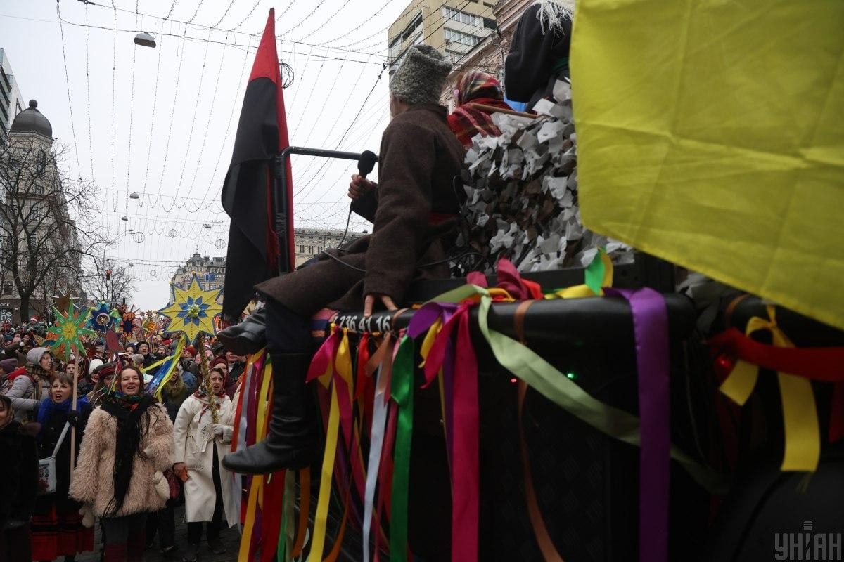 У Києві пройшла Різдвяна хода, присвячена захисникам України (фото)