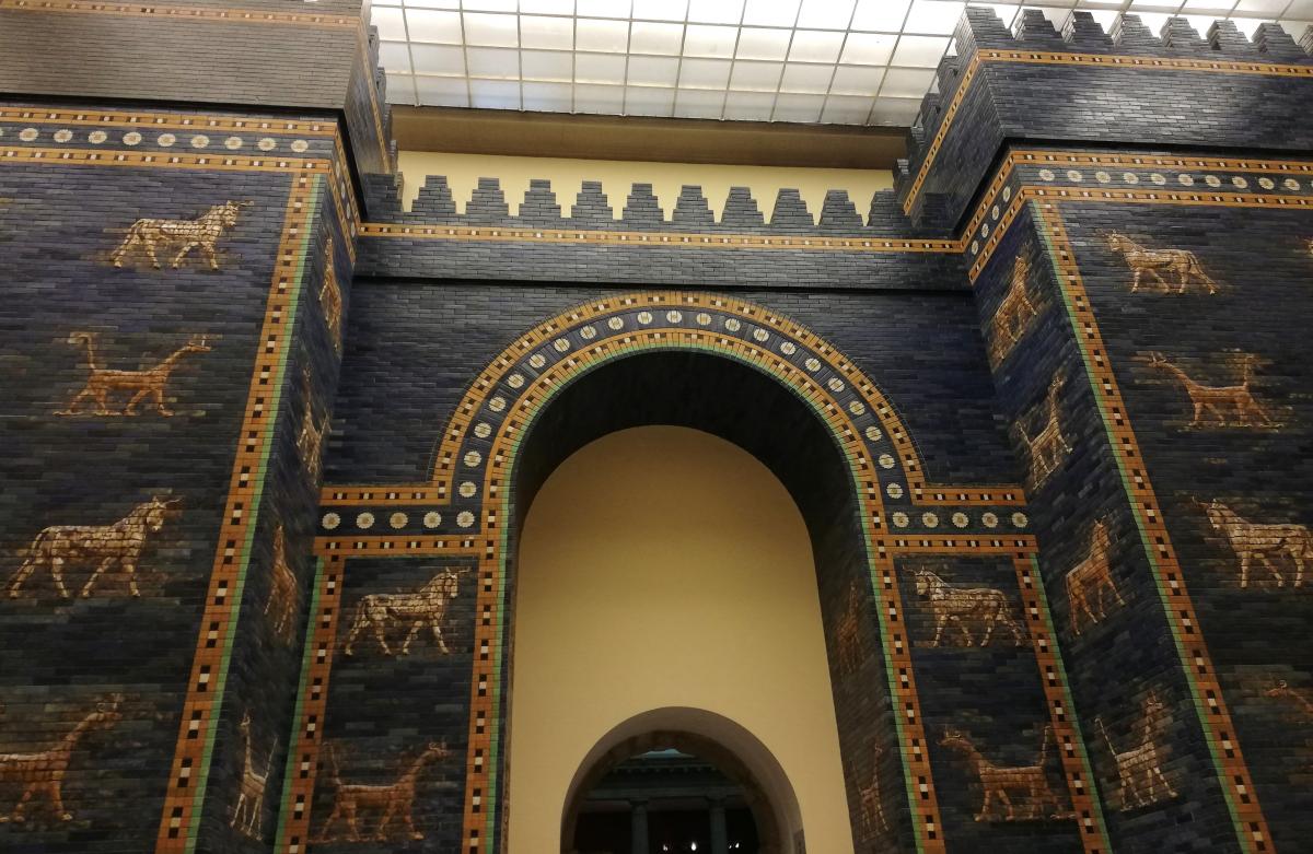 Вавилонські ворота Іштар в Пергамському музеї / фото Марина Григоренко