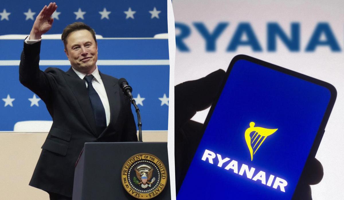 Розпродаж для великих ідіотів: Ryanair потролив Маска на тлі сварки через Starlink