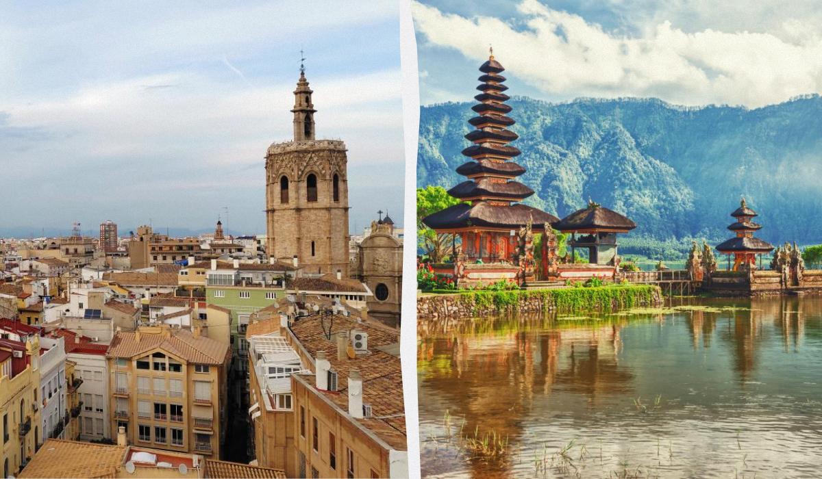 Названо сім приголомшливих напрямків по всьому світу для сонячної відпустки в квітні