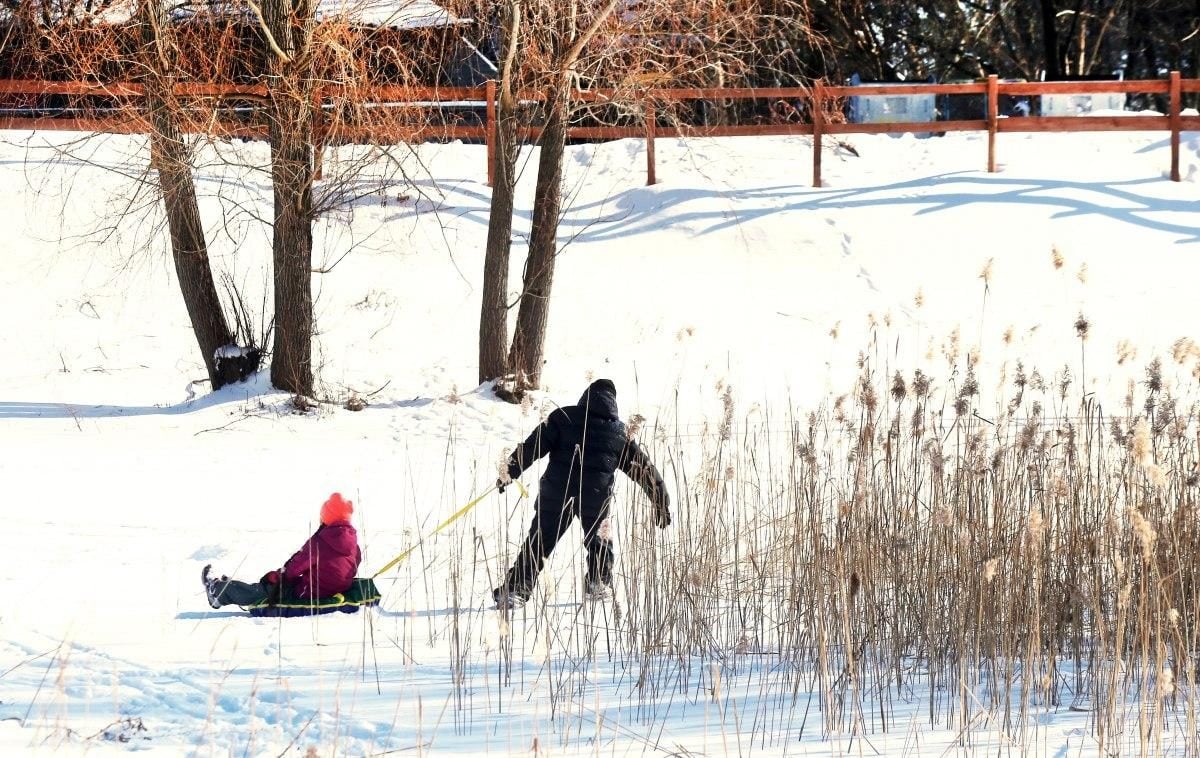 Вогняне очищення зими та танцювальні традиції: як у Пирогові відзначали Масницю 2026 (фоторепортаж) 11 Спалення символа зими і танці: як у Пирогові святкували Масницю 2026 (фоторепортаж)