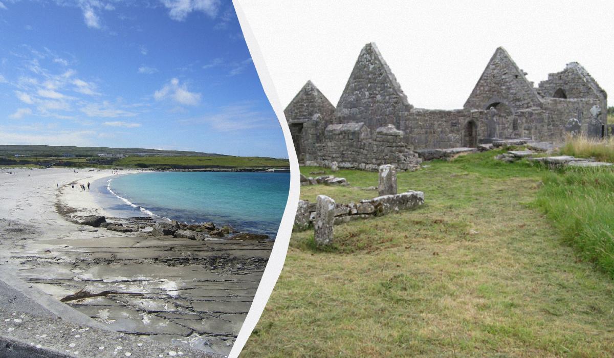 В Ірландії туристи вражені одним островом, де збереглися мова, традиції і стародавні фортеці