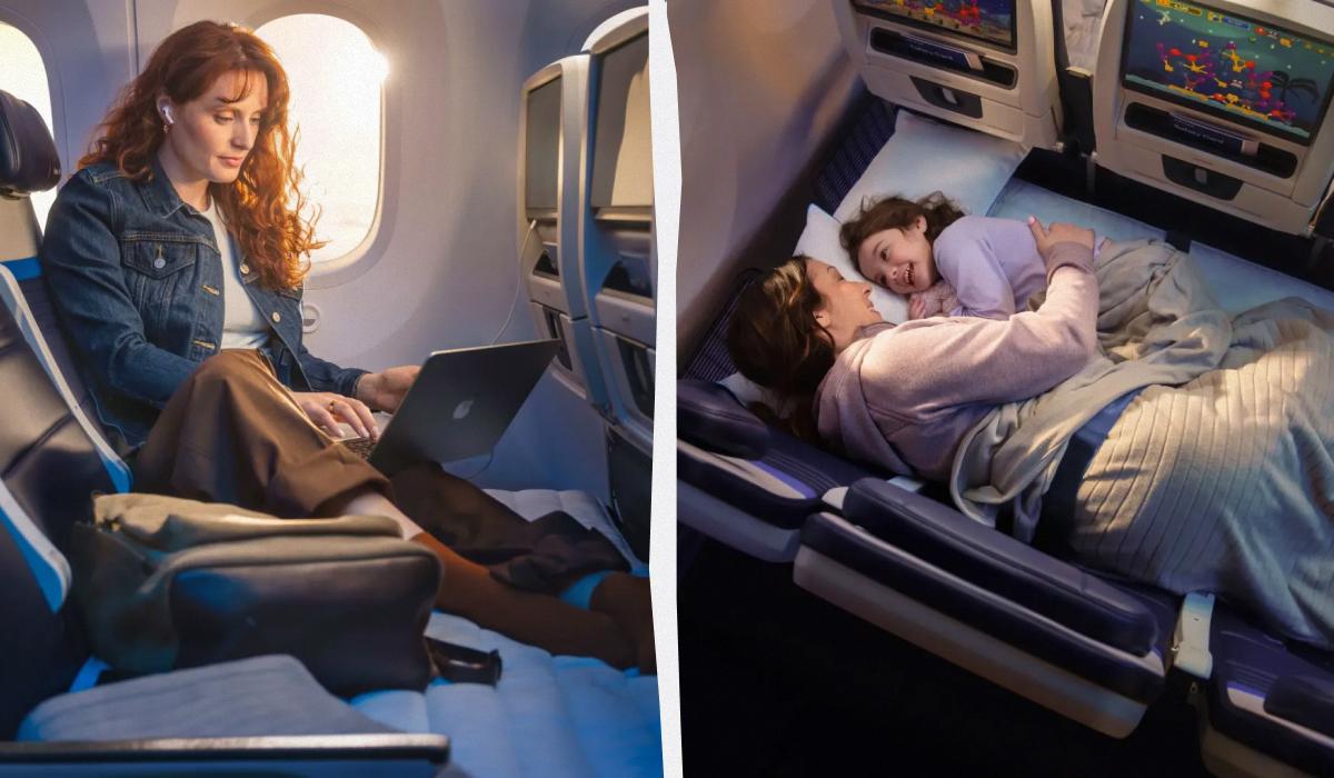Велика авіакомпанія запроваджує в економ-класі місця, що перетворюються на ліжка